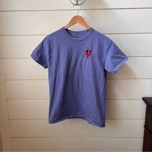 Pac-sun Riot Society heart broken graphic t-shirt size: M